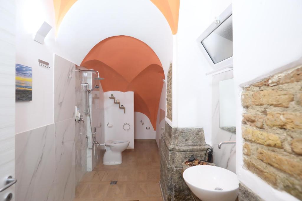 Kúpeľňa v ubytovaní L'antico Borgo Angioino