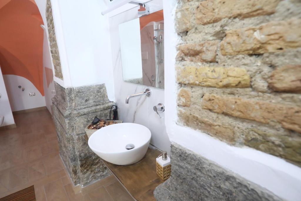 Kúpeľňa v ubytovaní L'antico Borgo Angioino