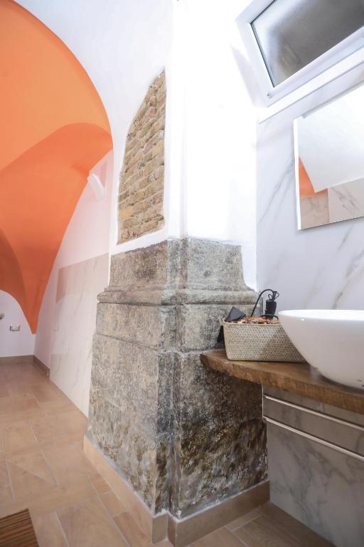 Kúpeľňa v ubytovaní L'antico Borgo Angioino