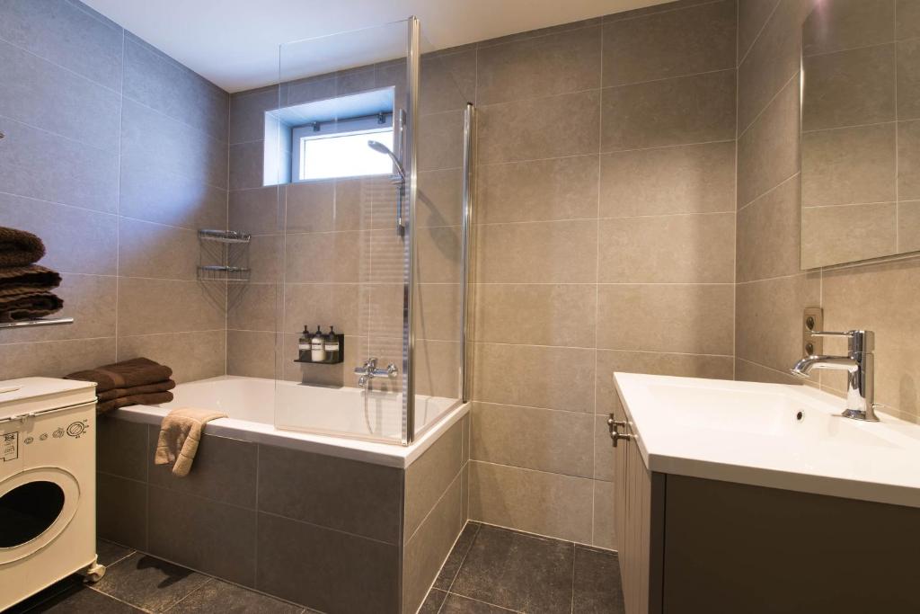 Koupelna v ubytování Maison Jean
