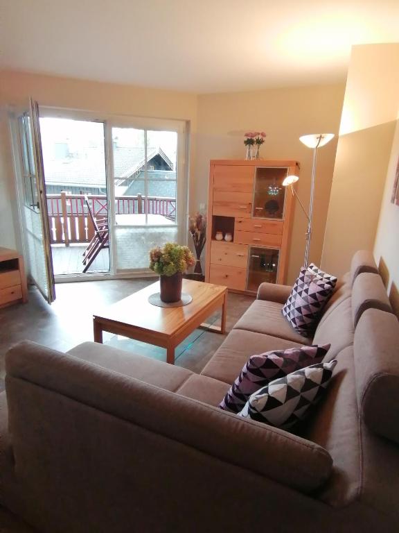 Posedenie v ubytovaní Komfort Appartements serviced by Auhof