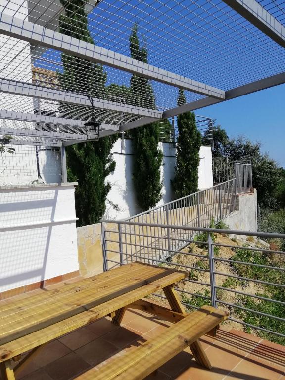 Balkón nebo terasa v ubytování Villa Yaco