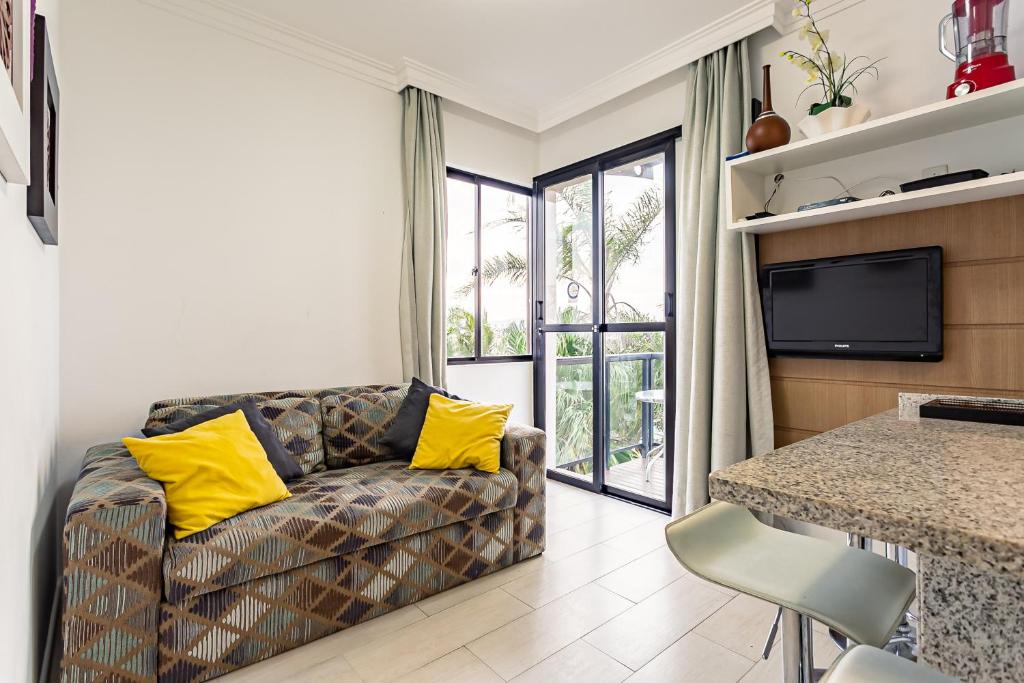  Apartamento pé na areia e vista mar Jurerê JBM204