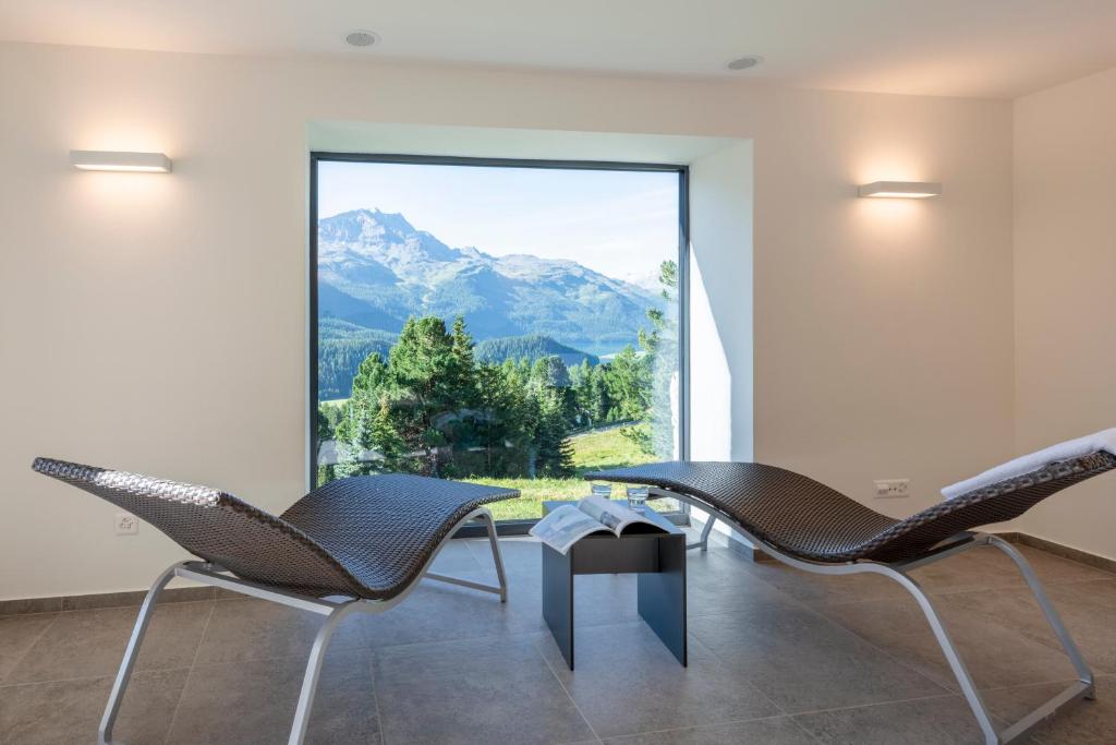 Nespecifikovaný výhled na hory nebo výhled na hory při pohledu z bed and breakfast