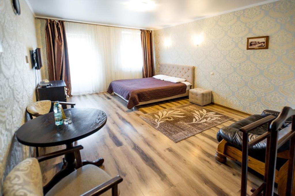 Postel nebo postele na pokoji v ubytování Guest House Shale