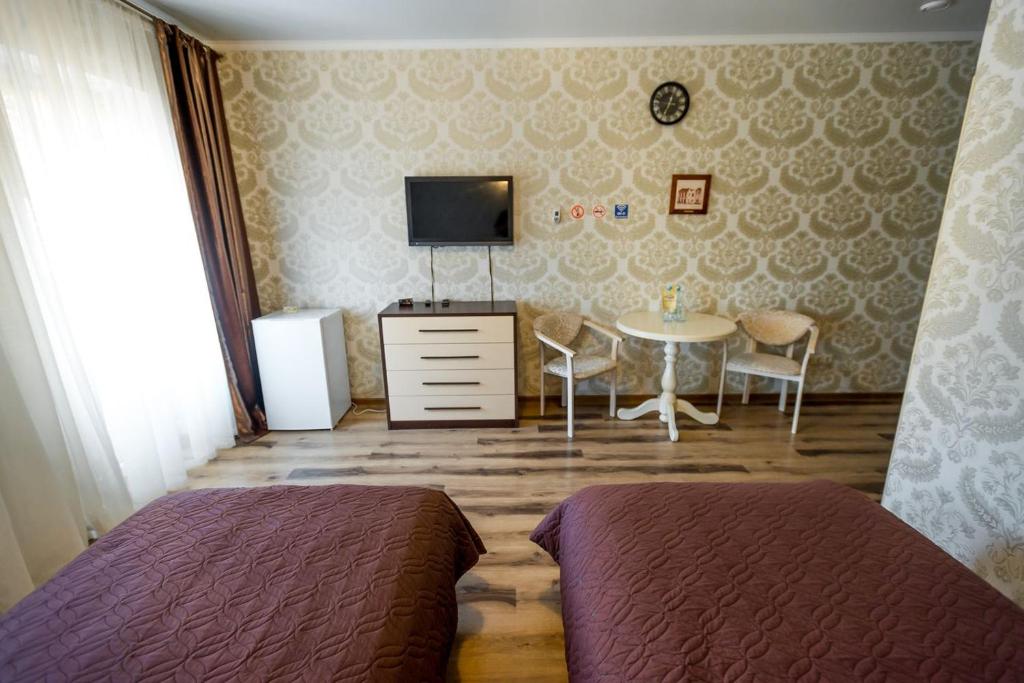 TV a/nebo společenská místnost v ubytování Guest House Shale