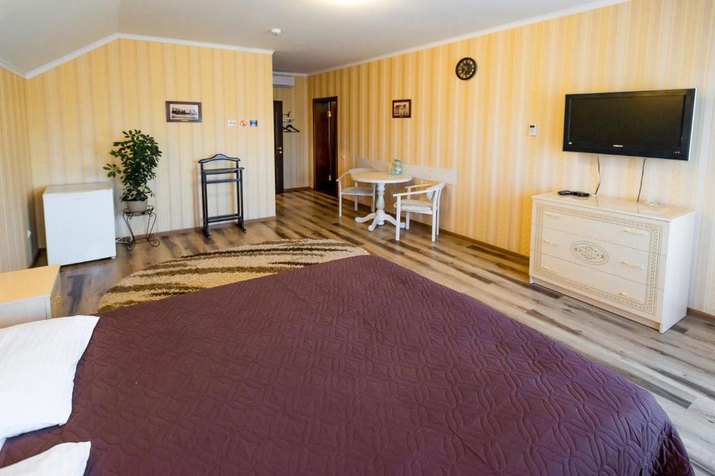 TV a/nebo společenská místnost v ubytování Guest House Shale