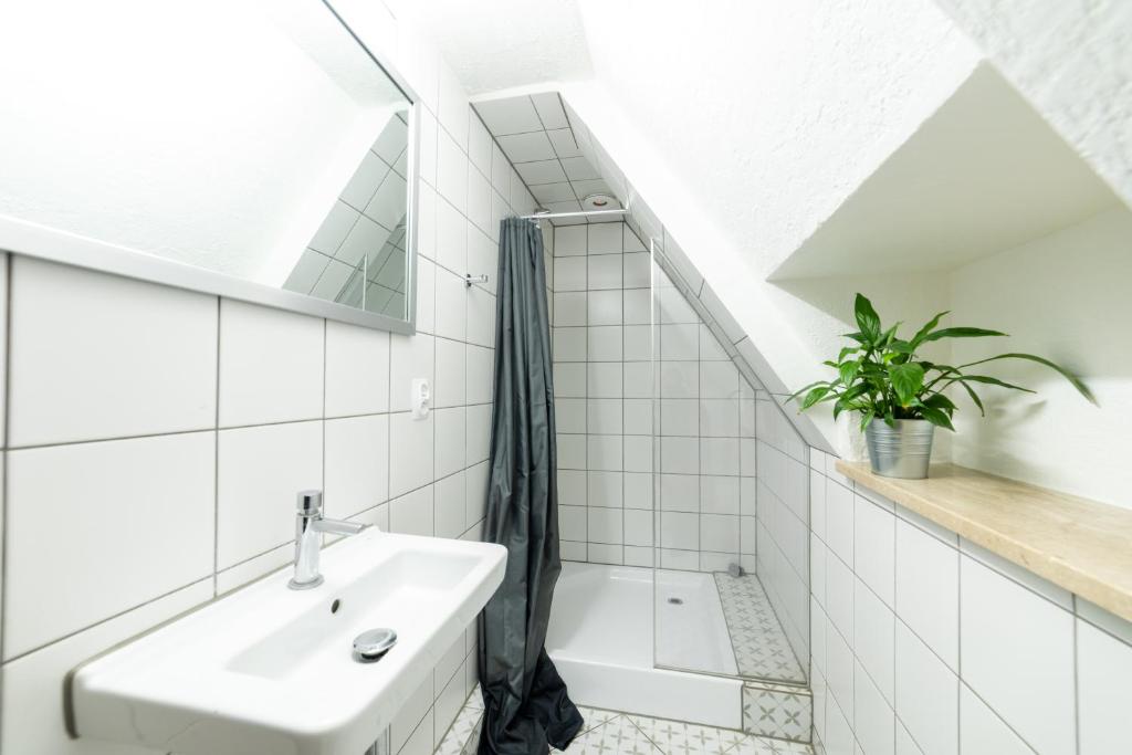 Kúpeľňa v ubytovaní Dom Zachariasza Zappio