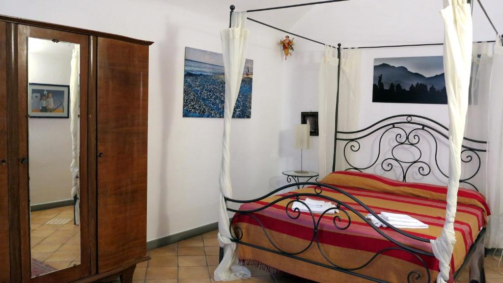 Posteľ alebo postele v izbe v ubytovaní - B&B "Centro Antico" -