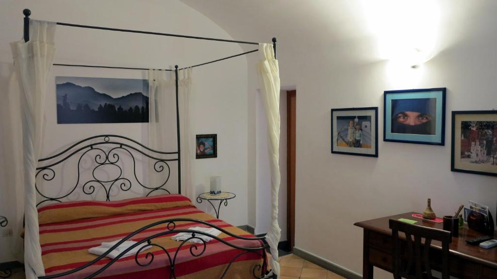 Posteľ alebo postele v izbe v ubytovaní - B&B "Centro Antico" -