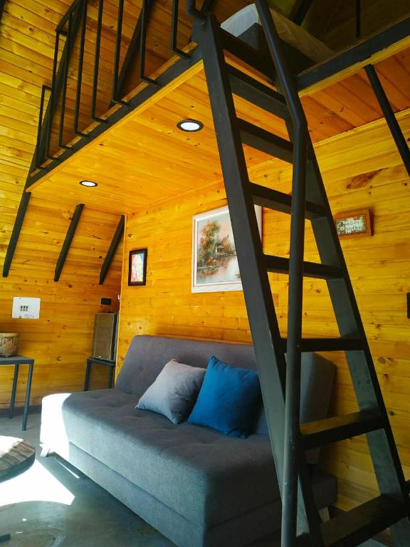 Postel nebo postele na pokoji v ubytování Glamping Los Ángeles