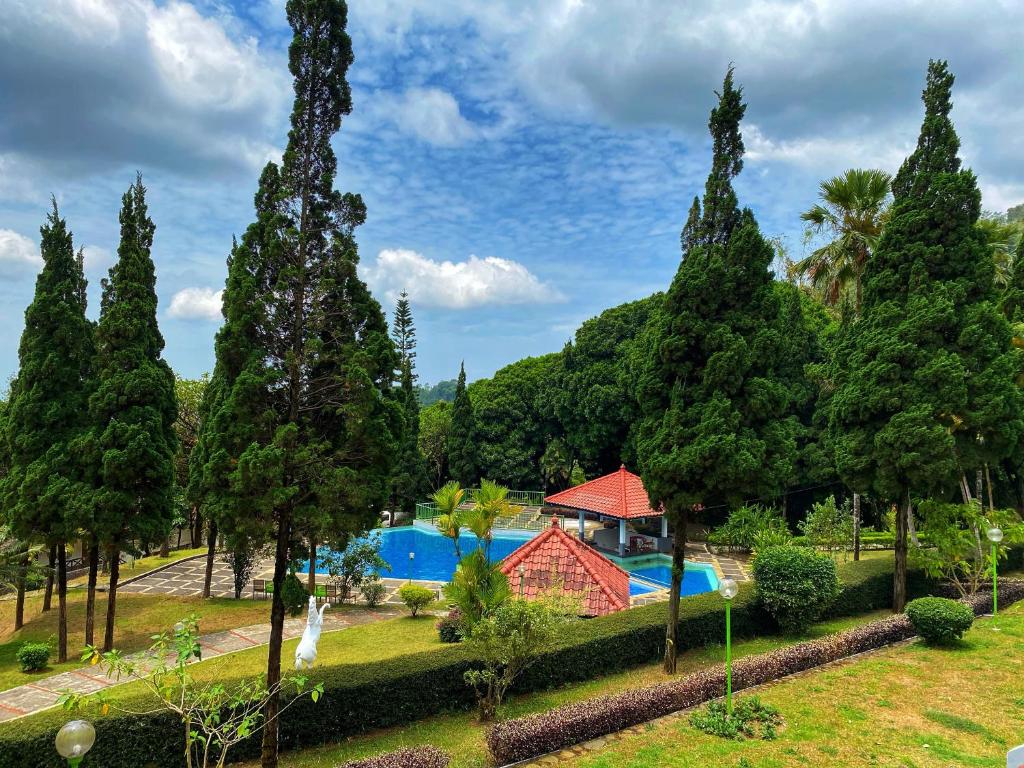 Zahrada ubytování Grand Whiz Hotel Bromo