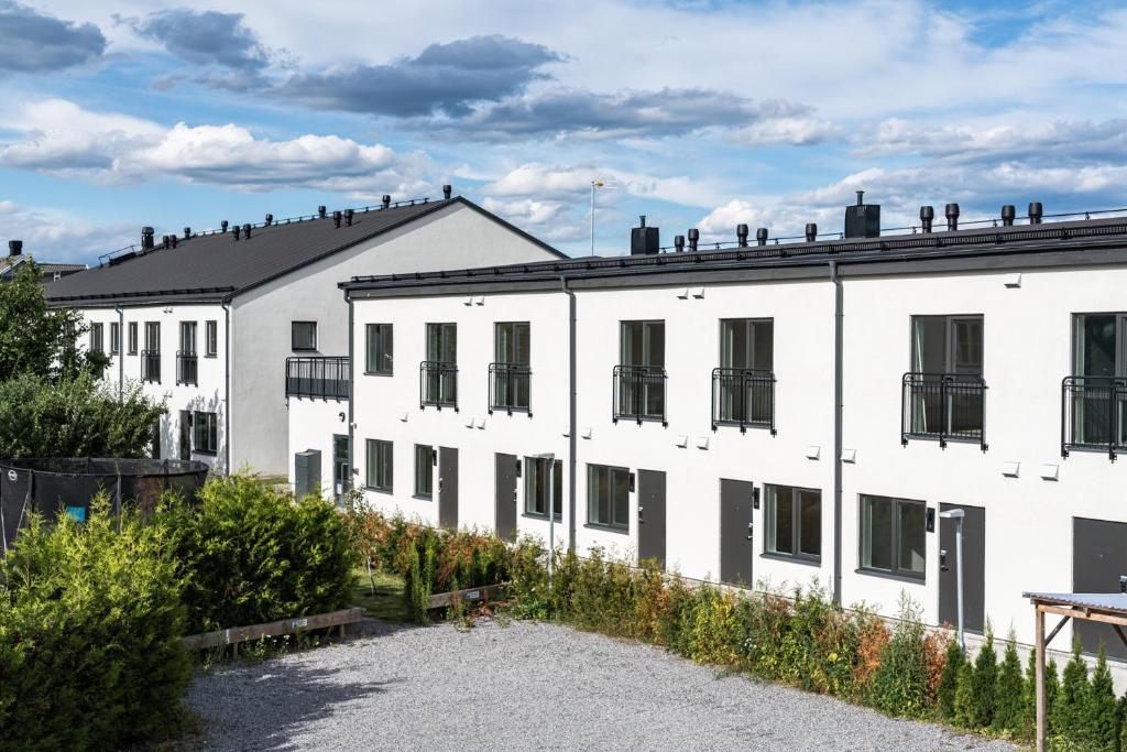 Budova, kde se aparthotel nachází
