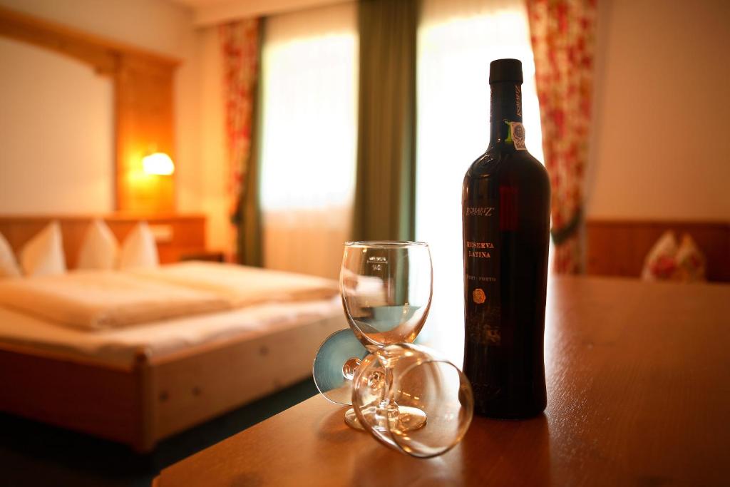 Postel nebo postele na pokoji v ubytování Ferienhof Lackner