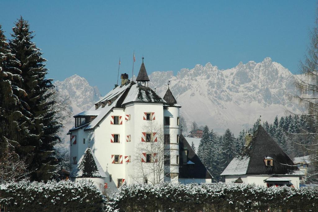Schloss Münichau v zimě