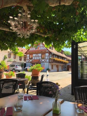 Restaurace v ubytování Hotel et Spa du Scharrach