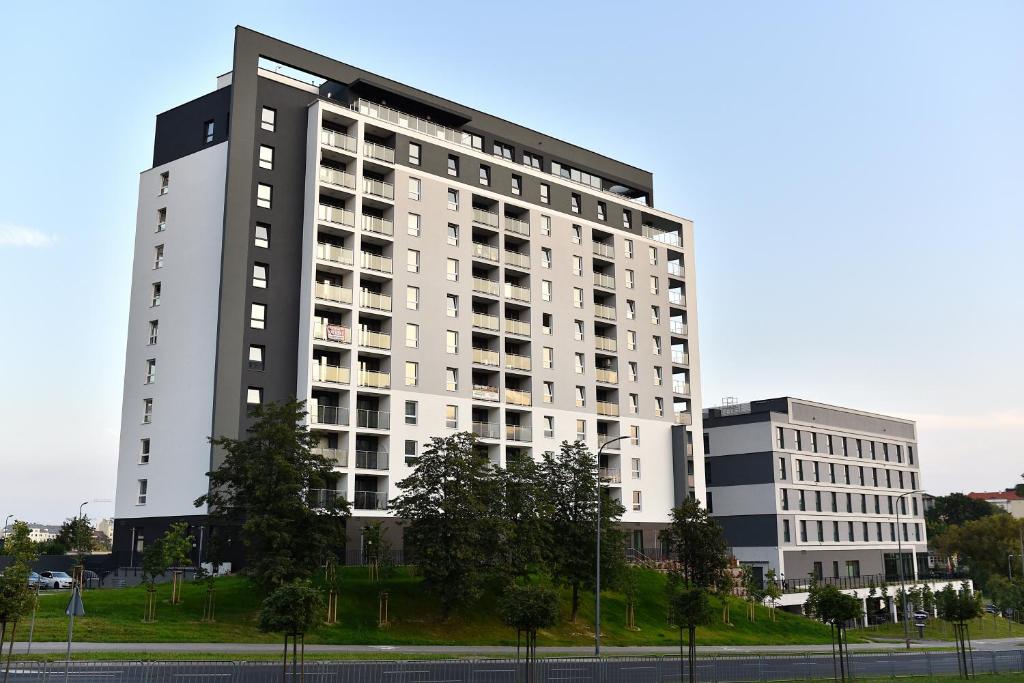 Budova, v ktorej sa apartmán nachádza