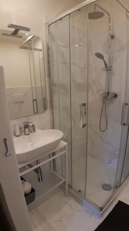 Koupelna v ubytování B&B Suite 44