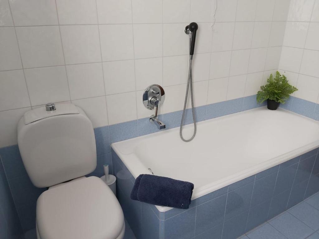 A bathroom at Bnbook Villa Biancospino