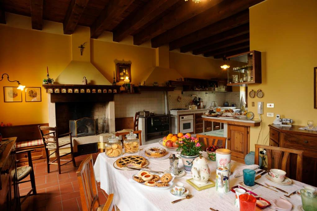 Jedlo v ubytovaní bed & breakfast alebo blízkom okolí