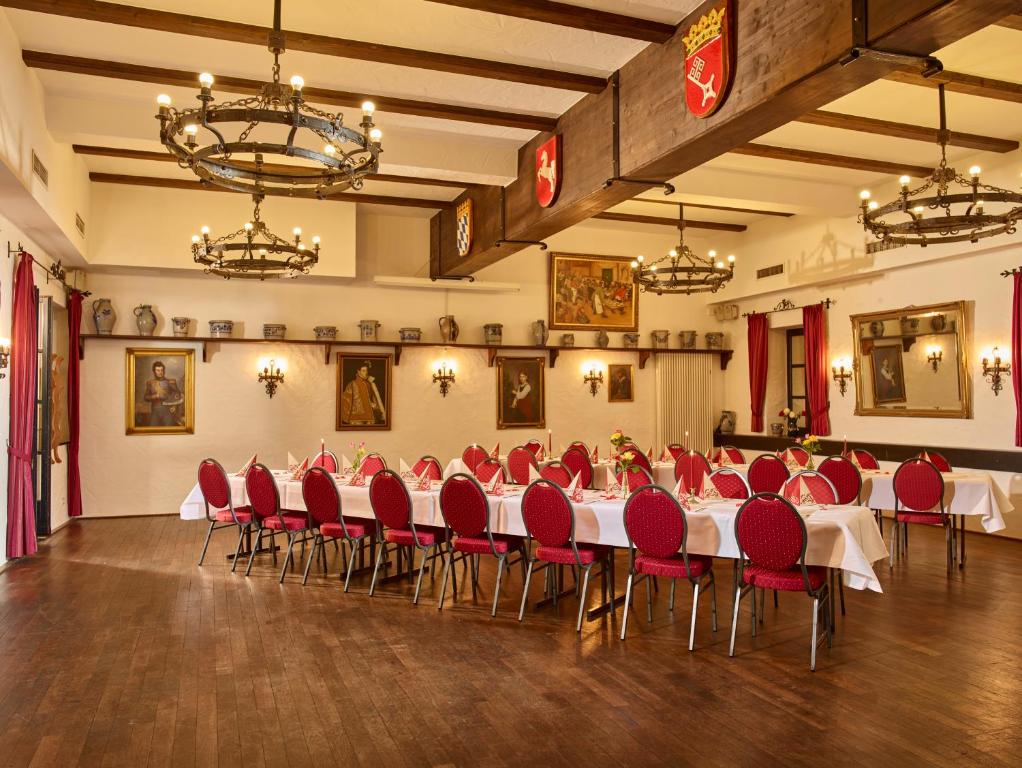 Restaurace v ubytování Hotel & Restaurant Burgschänke