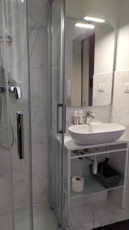Koupelna v ubytování B&B Suite 44