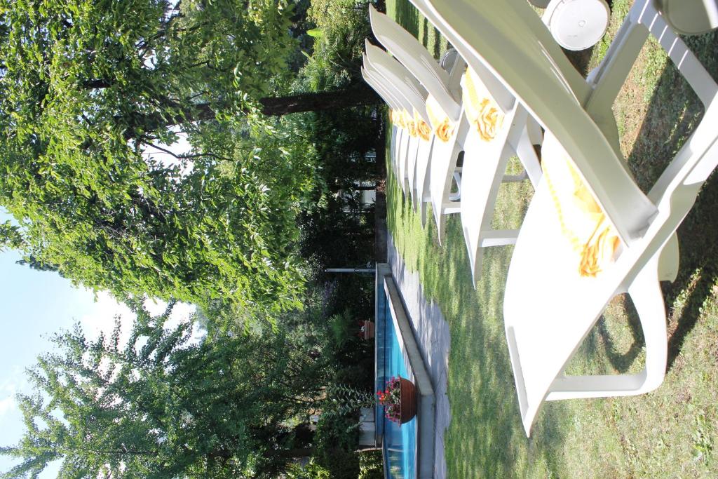 Zahrada ubytování Villa Olevano