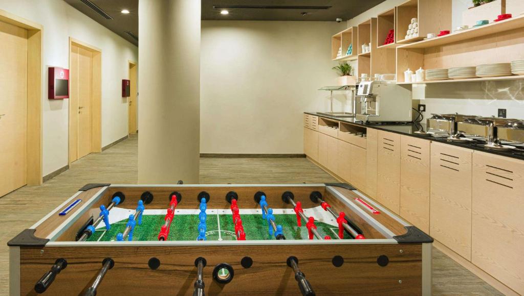 Kuchyň nebo kuchyňský kout v ubytování IntercityHotel Nizwa