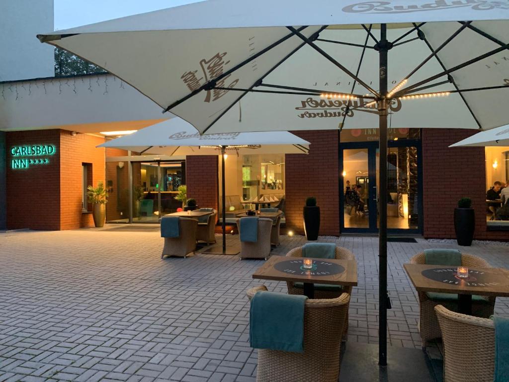 Restaurace v ubytování Parkhotel Carlsbad Inn