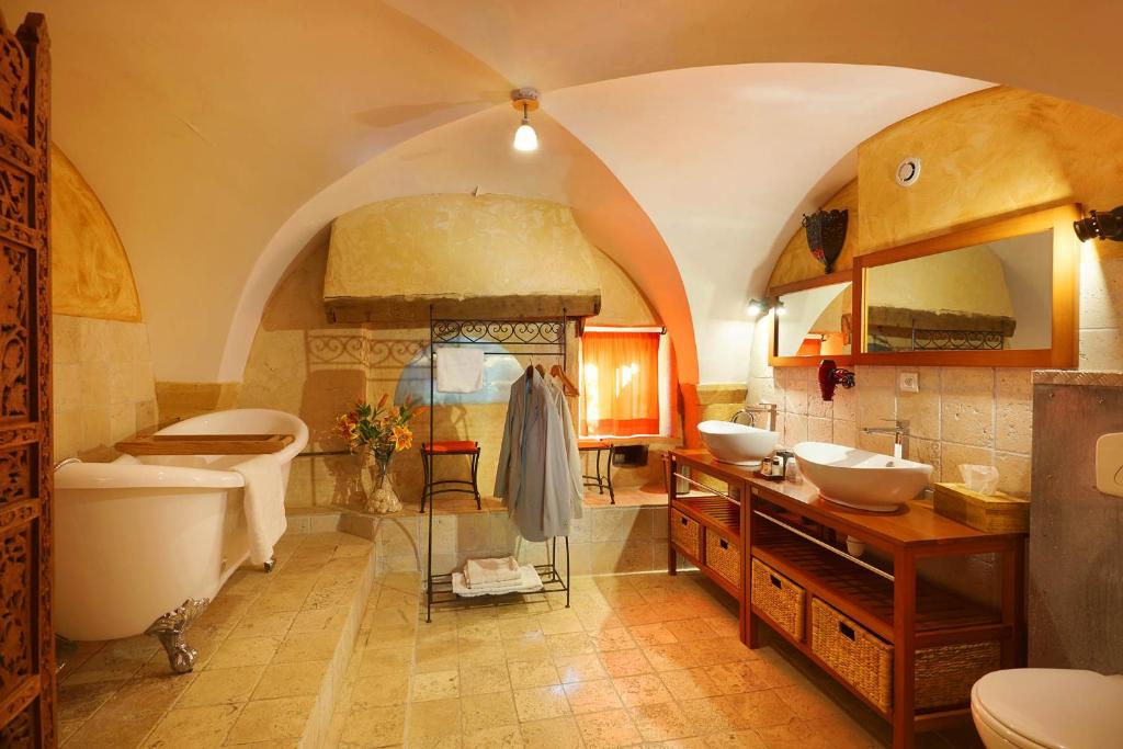 Koupelna v ubytování Le Clos Des Anges