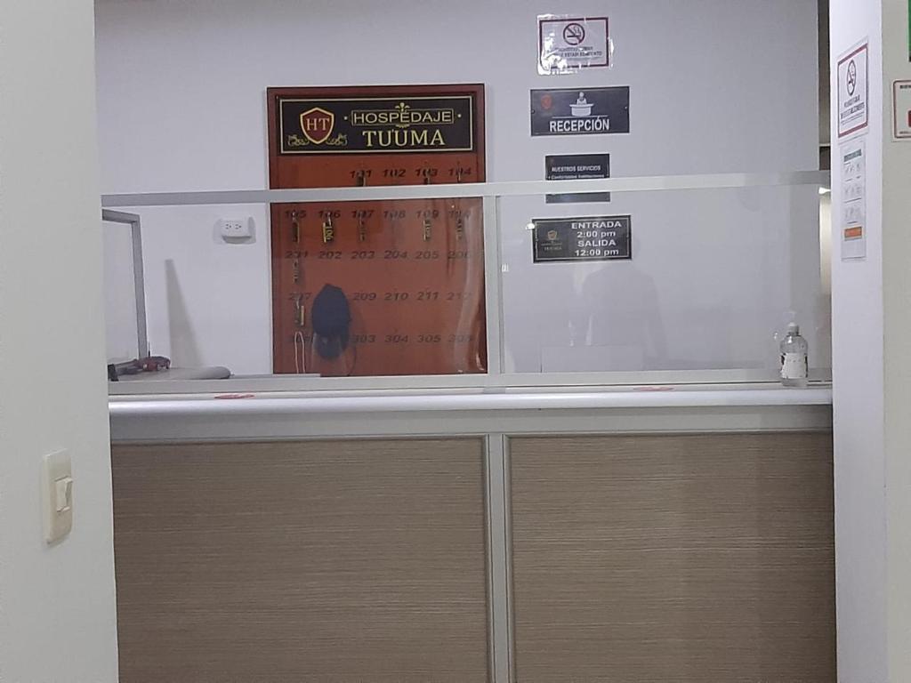 Certifikát, hodnocení, plakát nebo jiný dokument vystavený v ubytování Hospedaje Tuuma