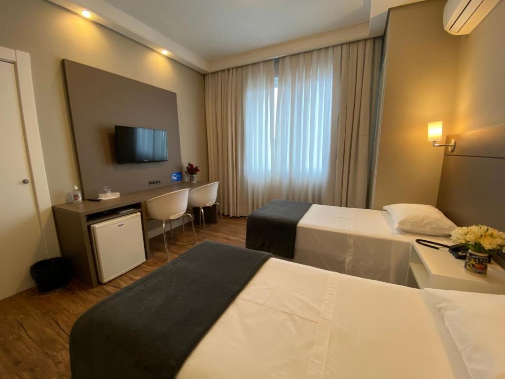 Hotel Himmelblau Blumenau - Centro de Blumenau, próximo ao Neumarkt Shopping - Camera Doppia Deluxe