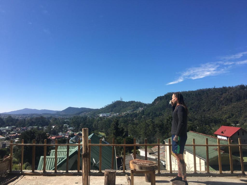 Nespecifikovaný výhled na hory nebo výhled na hory při pohledu z bed and breakfast