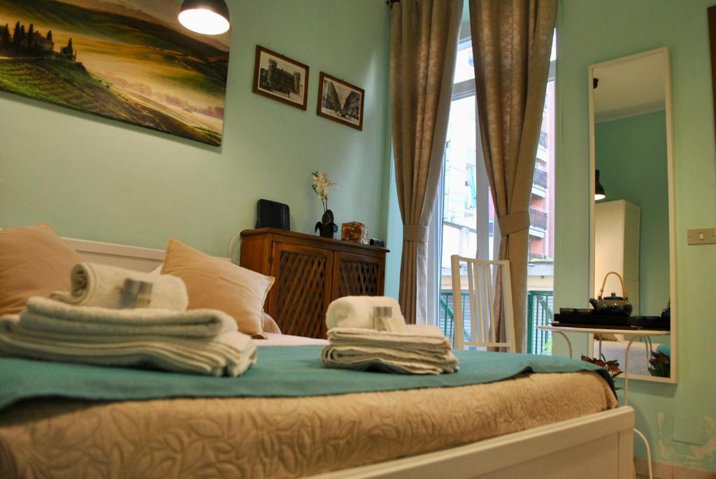 Postel nebo postele na pokoji v ubytování B&B Casa TORET