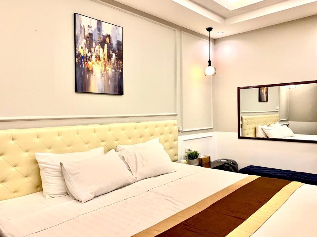 Postel nebo postele na pokoji v ubytování My Hotel 23