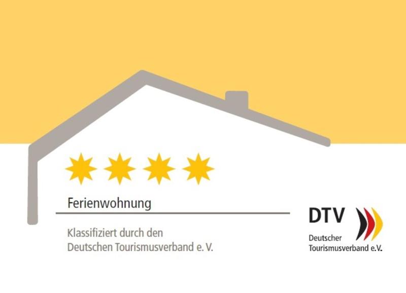 Certifikát, hodnocení, plakát nebo jiný dokument vystavený v ubytování Am Bahnhof
