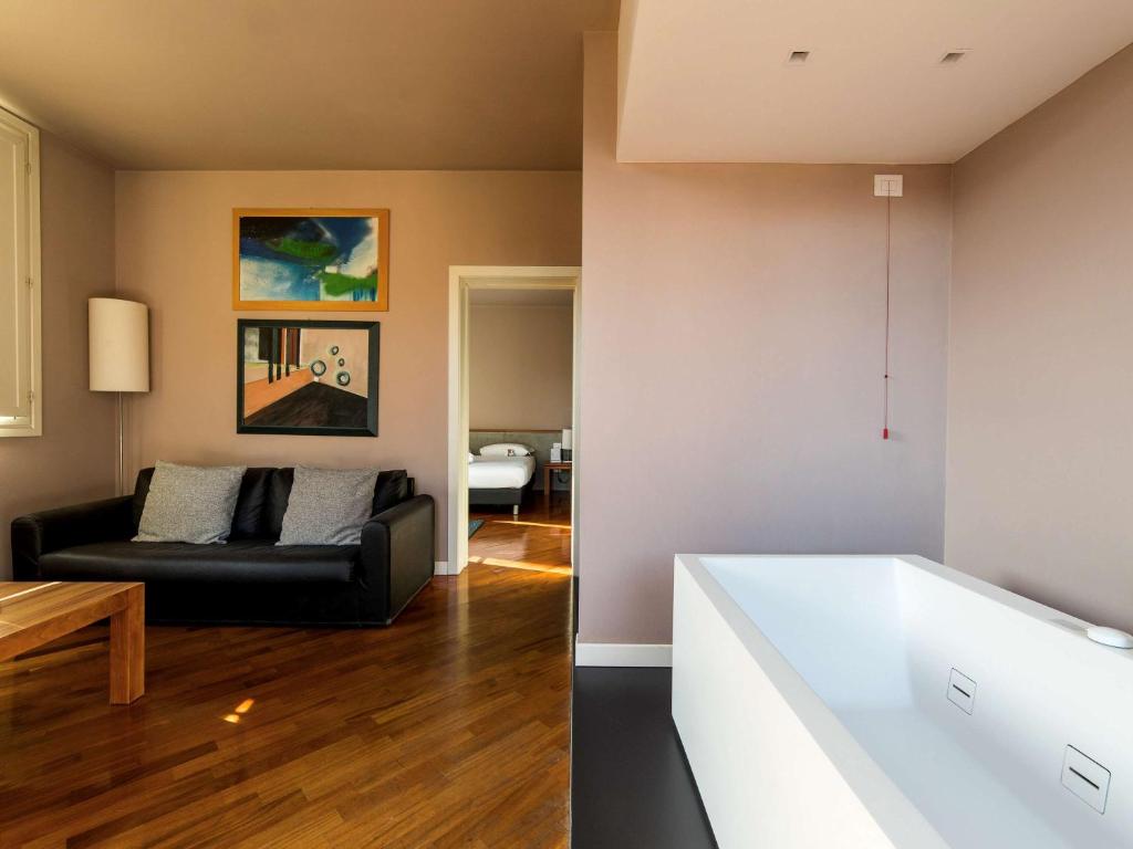 Posezení v ubytování Hotel Ferrara