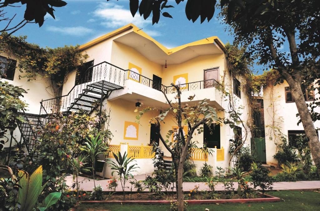 O edifício onde o resort está situado