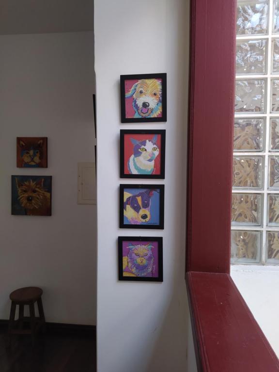 Postel nebo postele na pokoji v ubytování Trilhas de Minas Hostel Camping