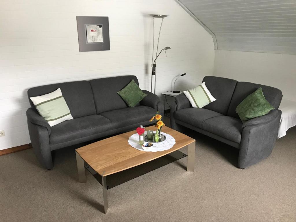 Posezení v ubytování Haus Mittelberg