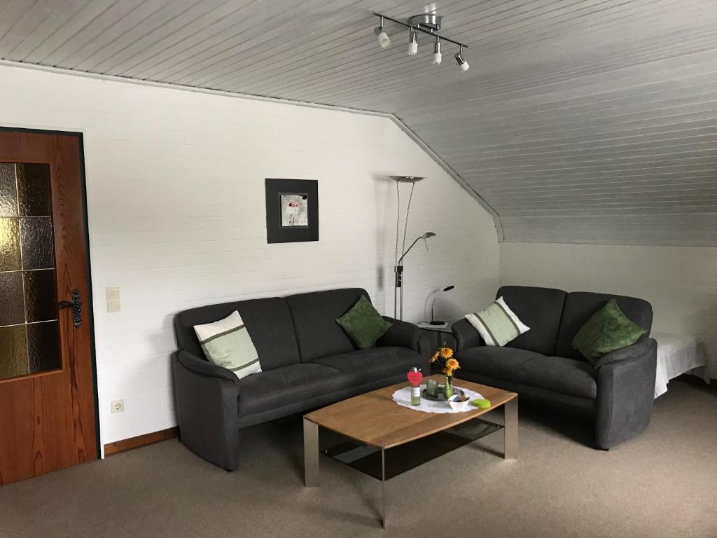 Posezení v ubytování Haus Mittelberg
