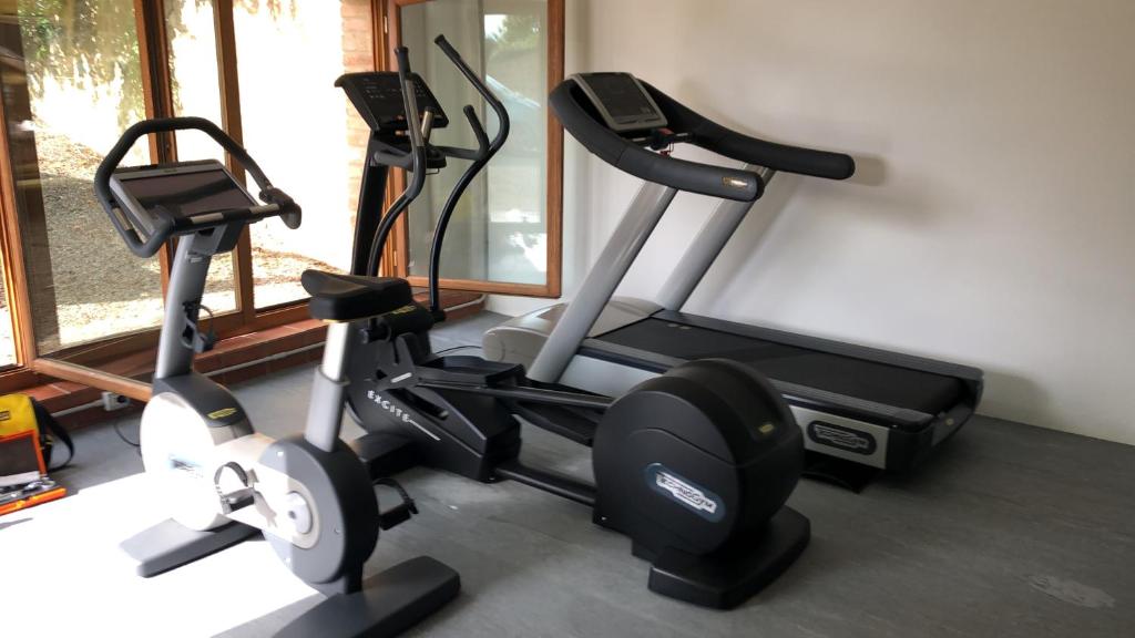 Fitness centrum a/nebo fitness zařízení v ubytování Podere La Casa