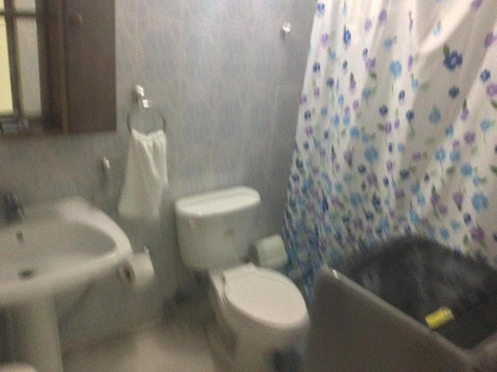 Koupelna v ubytování La Gaviota B1