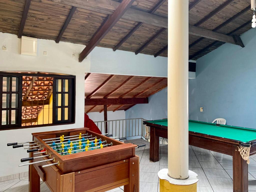  Casa com Piscina e Salão de Jogos a 500m da praia