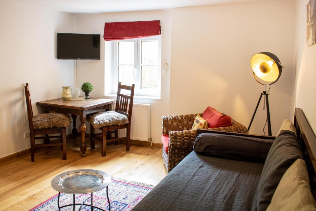 Un lugar para sentarse en Fenix Hall Boutique Hotel Hallstatt