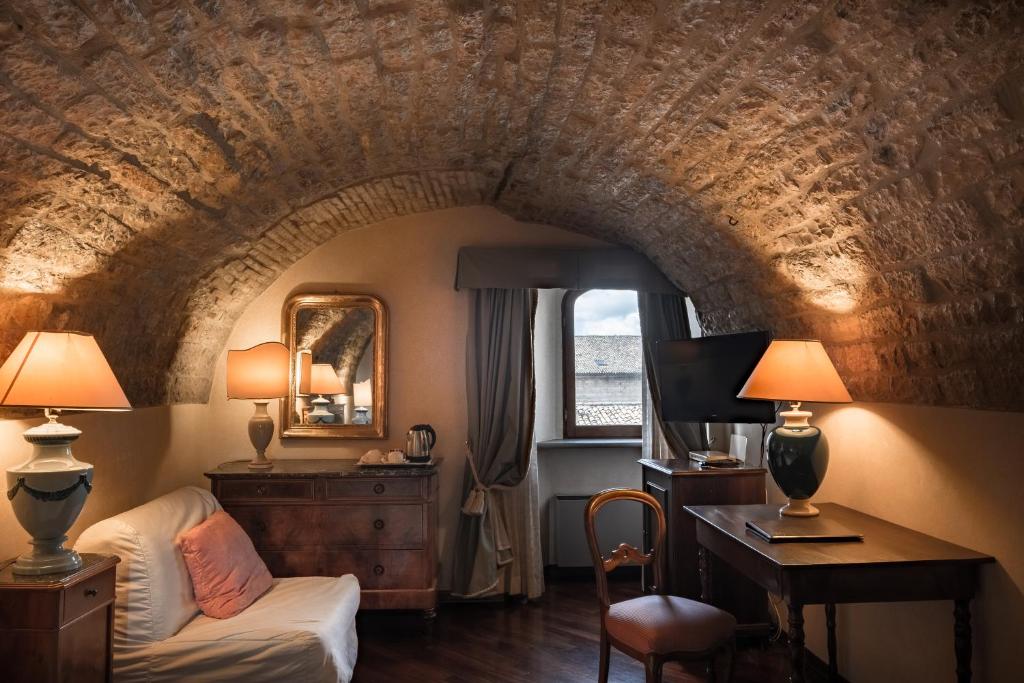 Posezení v ubytování Relais Ducale