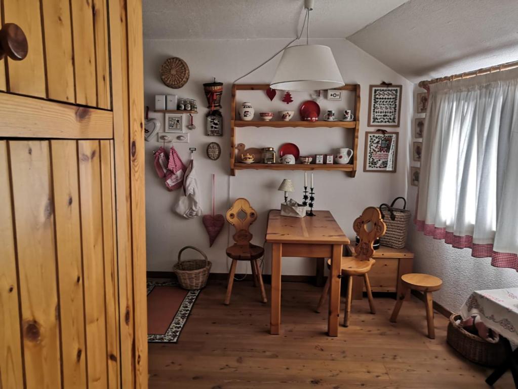 Część wypoczynkowa w obiekcie Monolocale sulle piste
