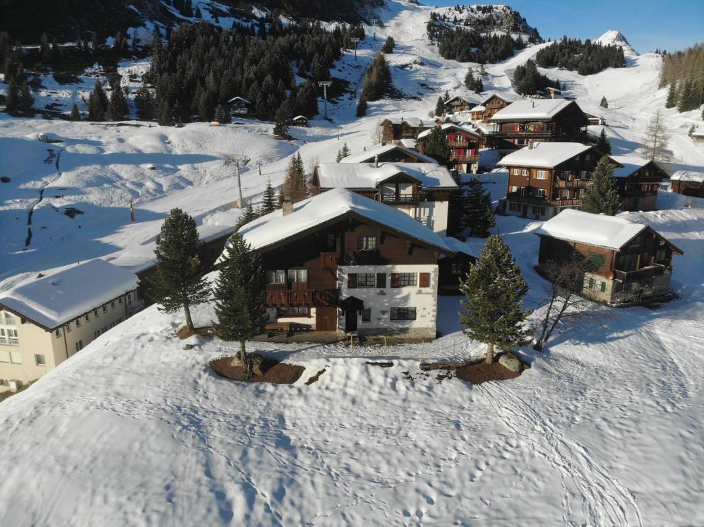 Schönegg Hochparterre v zimě