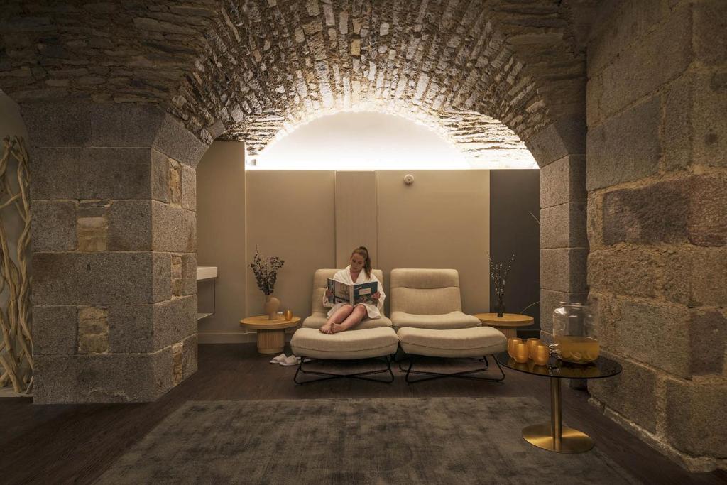 Posezení v ubytování Golden Tulip Saint Malo– Le Grand Bé