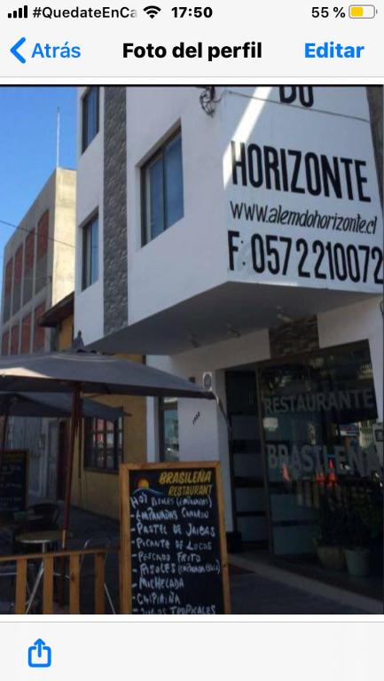 Certifikát, hodnocení, plakát nebo jiný dokument vystavený v ubytování Alem Do Horizonte